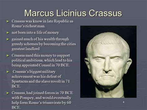 marcus licinius crassus net worth